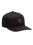 Fox kšiltovka Head Tech Flexfit Black/Charcoal | Černá | Velikost S/M