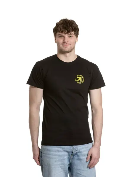 Meatfly pánské tričko Arrow Black | Černá | Velikost M | 100% bavlna