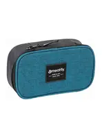 Meatfly pouzdro XL Pencil Case Petrol Heather / Charcoal Heather | Modrá | Velikost XL