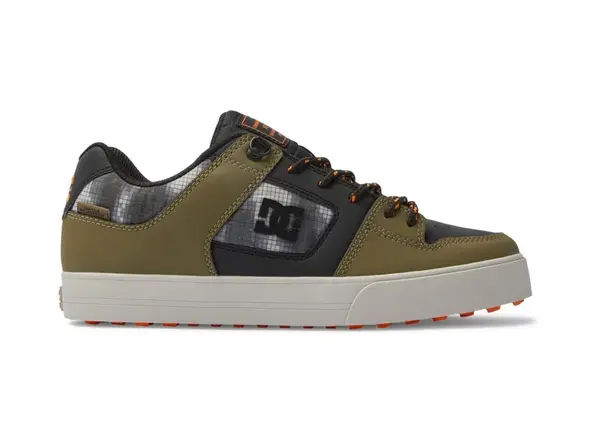 Dc shoes pánské boty Pure WNT Black/Olive Night | Černá | Velikost 12 US