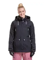 Dámská snb & ski bunda meatfly terra černá l