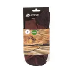 Unisex ponožky alpine pro kerowe hnědá l
