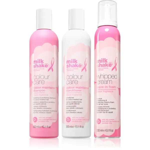milk_shake® Colour Care Flower Fragrance Go Pink Threepack sada pre farbené vlasy