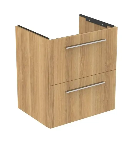 Ideal Standard i.Life A - Umývadlová skrinka, 58x44x63 cm, 2 zásuvky, prírodný dub T6850NX