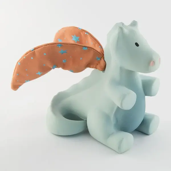 Tikiri rozprávkový drak z prírodnej kaučukovej gumy - Svetlý