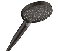 Hansgrohe Raindance Select S - Sprchová hlavica, 3 prúdy, EcoSmart, matná čierna 26515670
