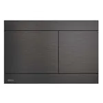 Alcadrain Flat - Ovládání splachování, kartáčovaný gun metal FUN-GM-B