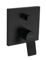 Hansgrohe Vivenis - Vanová baterie pod omítku, 2 výstupy, matná černá 75416670