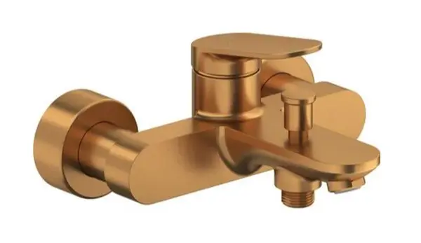 Duravit Wave - Vanová baterie, kartáčovaný bronz WA5230000004
