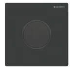 Geberit Splachovací systémy - Elektronické ovládání splachování pisoárů typ 10, bateriové napájení, easy to clean, matná černá 116.035.16.1