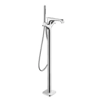 Axor Citterio E - Termostatická vanová baterie do podlahy, chrom 36416000