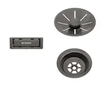 Blanco Doplňky - Odtoková sada InFino, tmavá ocel 206900