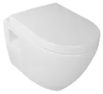 Aqualine Nera - Závěsné WC, bílá NS952