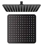 Sapho Slim - Horní sprcha, 30x30 cm, matná černá SL101