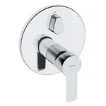 Hansa Ligna - Vanová baterie pod omítku, s přepínačem pro 2 výstupy, chrom 83853503