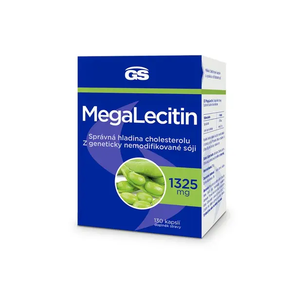GS MegaLecitin 130 kapslí