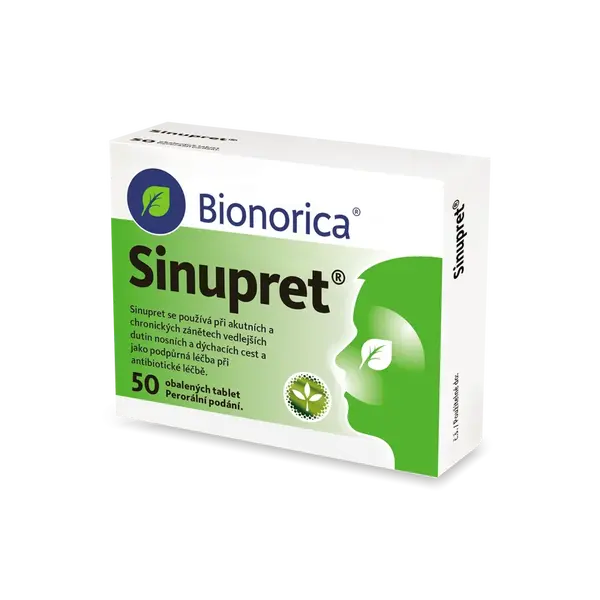 Sinupret 50 obalených tablet