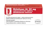 Diclofenac AL 25mg 50 enterosolventních tablet