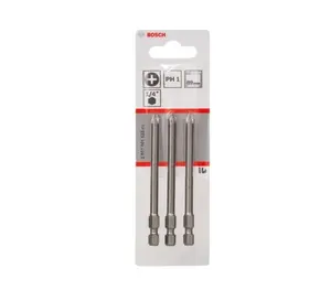 Bosch Příslušenství - Sada bitů PH1, délka 89 mm, 3 ks 2607001533