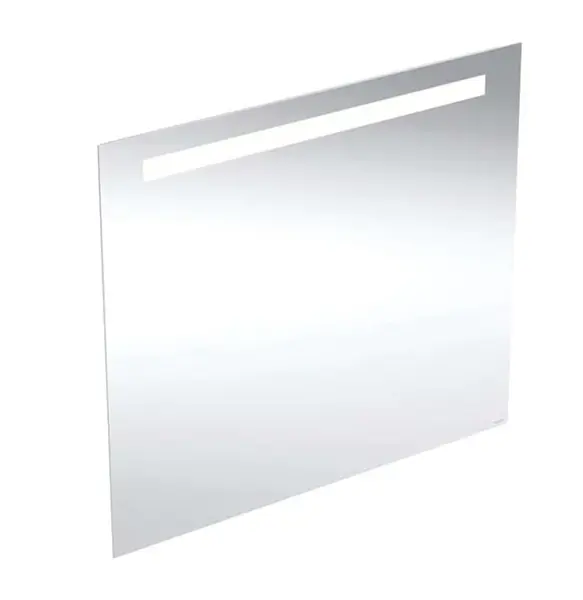 Geberit Option - Zrcadlo s LED osvětlením, 80x70 cm, hliník 502.807.00.1