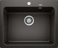 Blanco Naya 6 - Silgranitový drez, 62x51 cm, čierna 525941