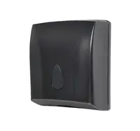 Sanela Hygiena toalety - Zásobník na papierové uteráky skladané, čierna SLDN 03N