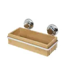 Compactor Bestlock - Polička, 28x15x13 cm, bambus/chróm RAN5807