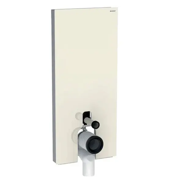 Geberit Monolith - Sanitární modul pro stojící WC, 114 cm, spodní přívod vody, písková šedá 131.033.JL.5