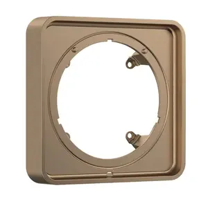 Axor ShowerSelect ID - Predĺženie 17x17 cm, kefovaný bronz 13643140