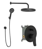 kielle Nefia - Batéria pod omietku na 2 spotrebiče, s príslušenstvom a s telesom, matná čierna 20627SP34