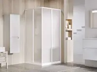 Ravak Supernova - Sprchový kút 90x90 cm, biela/Pearl 14V701O211S