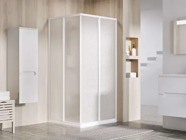 Ravak Supernova - Sprchový kút 90x90 cm, biela/Pearl 14V701O211S