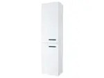 Ravak Chrome II - Vysoká skrinka 39x150x29 cm, 2 dvierka, ľavá, lesklá biela X000001748