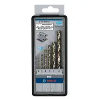 Bosch Príslušenstvo - 6dielna súprava vrtákov do kovu 2607019924