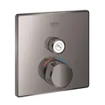 Grohe Grohtherm SmartControl - Termostatická sprchová batéria pod omietku s 1 ventilom, Hard Graphite 29123A00