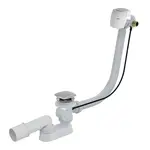 Alcadrain Odtokové súpravy - Vaňová odtoková a prepadová súprava s napúšťaním, dĺžka 1000 mm, kov A564KM3-100