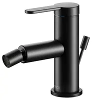 Keuco IXMO - Bidetová batéria s výpustom, matná čierna 59509373000