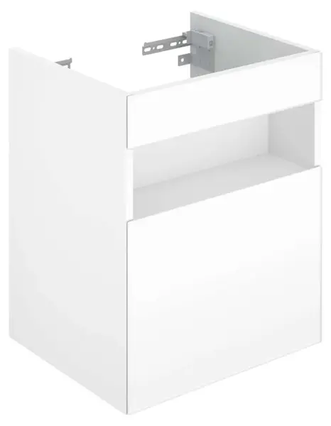 Keuco Stageline - Umývadlová skrinka, 46x63x38 cm, 1 dvierka, pánty vpravo, biela 32822300002