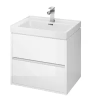 Cersanit Crea - Umyvadlová skříňka, 53x59x45 cm, 2 zásuvky, bílá S924-003
