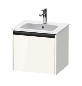 Duravit Ketho.2 - Umývadlová skrinka, 44x51x42 cm, 1 zásuvka, lesklá biela K25061022220000