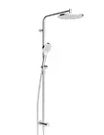 Hansa Viva - Sprchový set bez batérie, priemer 25 cm, 3 prúdy, chróm 44190300