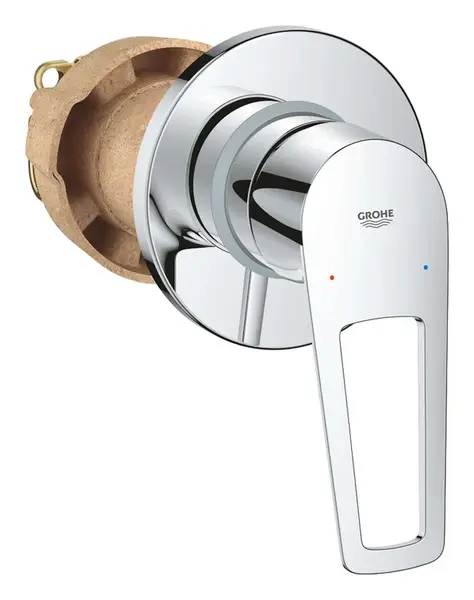 Grohe BauLoop - Sprchová batéria pod omietku, s telesom, chróm 29042001