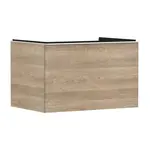 Hansgrohe Xelu Q - Umývadlová skrinka, 50x78x55 cm, 1 zásuvka, prírodný dub/matná biela 54056700