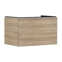 Hansgrohe Xelu Q - Umývadlová skrinka, 50x78x55 cm, 1 zásuvka, prírodný dub/matná biela 54056700