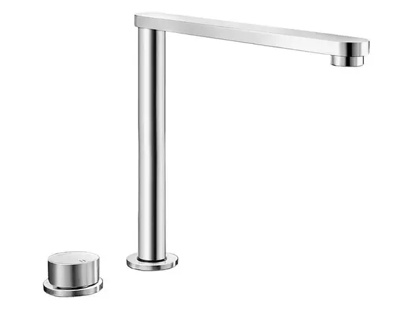 Blanco Eloscope F II - Dřezová zasouvací baterie pod okno, 2-otvorová instalace, chrom 516672