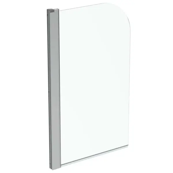 Ideal Standard Connect 2 - Vanová zástěna 80x140 cm, silver bright/čiré sklo T9924EO