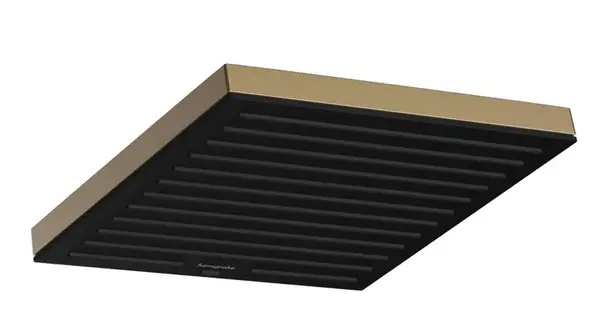 Hansgrohe Pulsify E - Hlavová sprcha, 26x26 cm, kefovaný bronz 24330140