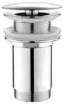 Aqualine Příslušenství - Neuzavíratelná umyvadlová výpusť, chrom TF6001