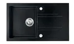 Novaservis Dřezy - Granitový dřez, 78x48 cm, grafit DRGM48/78HA