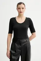 Tričko Calvin Klein dámské, černá barva, LV044D213G